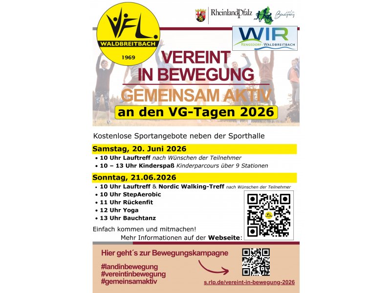 Vereint in Bewegung